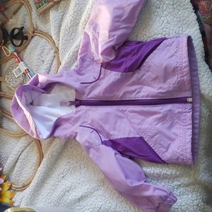 Columbia Girls Rain Jacket 12 months Purple